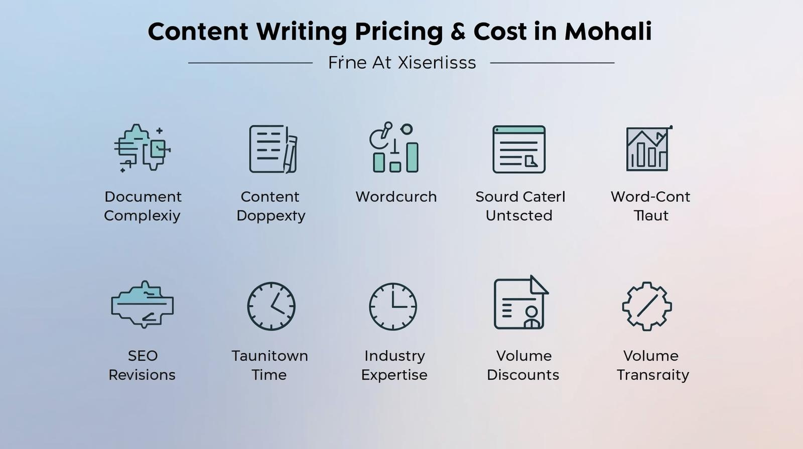 Content Writing Pricing & Cost in Mohali